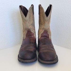 Men's Justin Workboot Cowboy Boot 10.5D